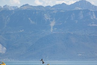 Les baigneurs se sont fait plaisir vendredi (ici à Lausanne).